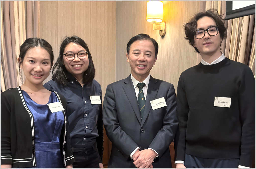 HKU Alumni Gather in Boston with University Leaders