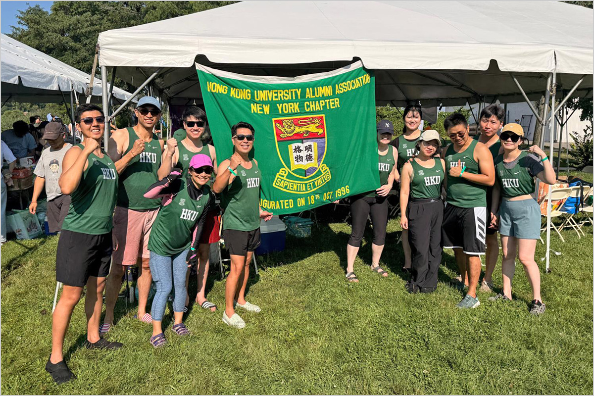 Proud Victory in New York - HKU Alumni Team Wins Big at Dragon Boat Festival