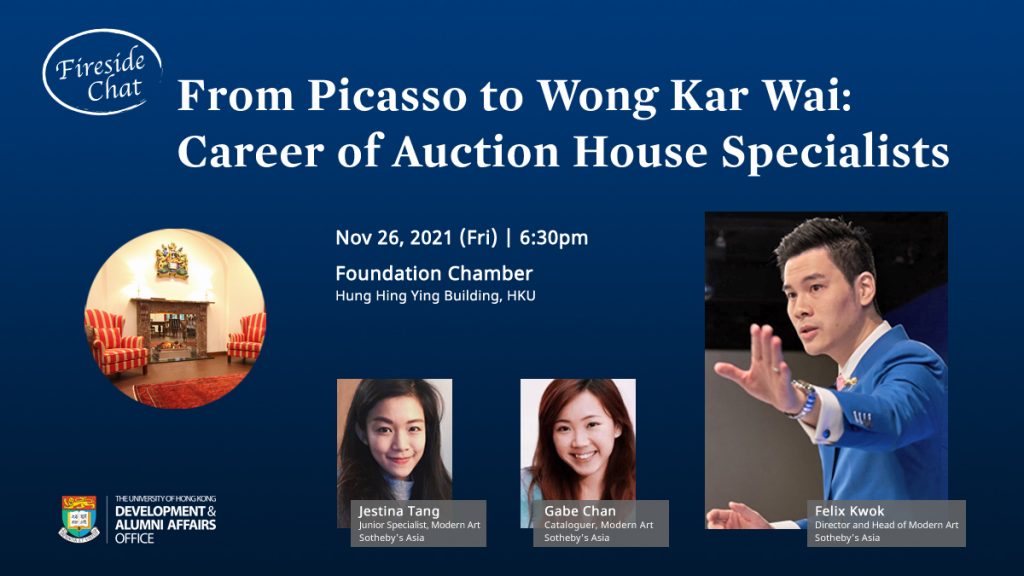 From Picasso to Wong Kar Wai: Career of Auction House Specialists