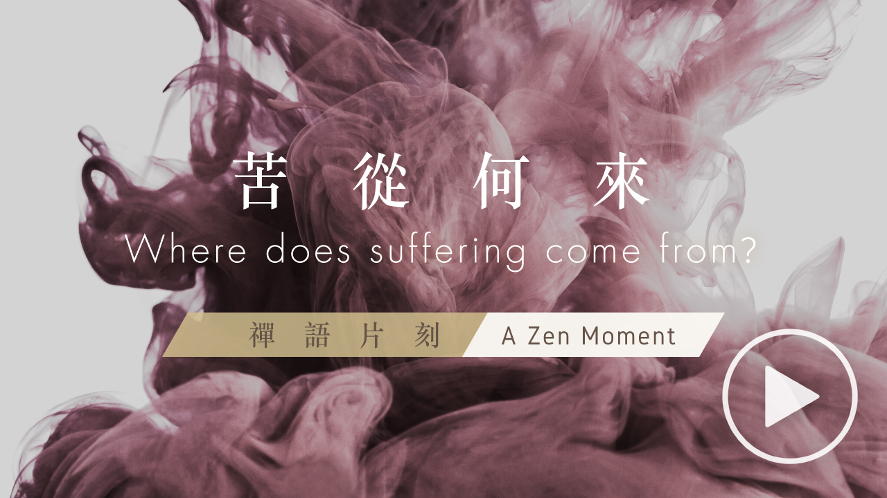 【禪語片刻 A Zen Moment】 第四集 苦從何來 | EP4 Where does suffering come from?